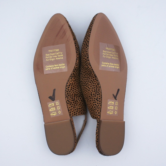 MADEWELL Margot Slingback Flat Spot Dot Calf Hair - Picture 5 of 5